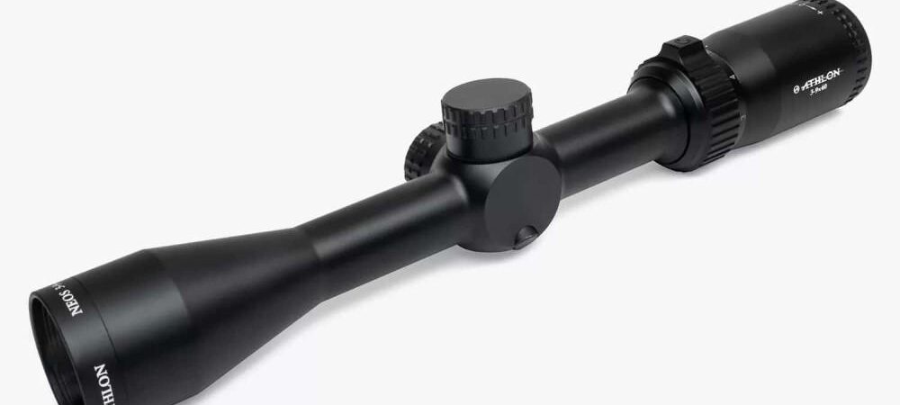 Athlon Neos Rifle Scope 3-9x40 1" SFP BDC 22 RimFire MOA Non Illum. Black