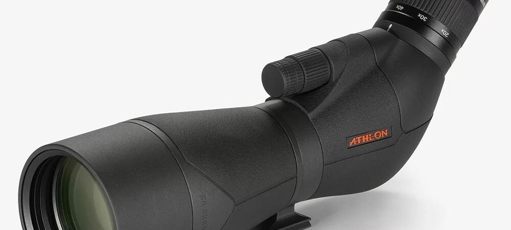 Athlon Cronus G2 UHD Dual Focus Spotting Scope 20-60x86mm Black