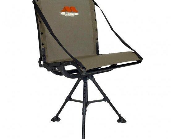 Millennium G100 Ground Blind Chair with Packable Leveling Legs