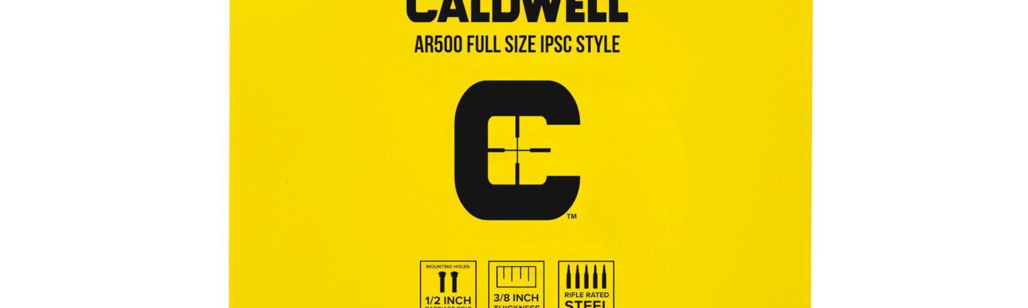 Caldwell AR500 Full Size IPSC Steel Target