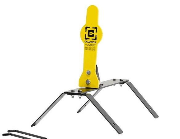 Caldwell AR500 33% Pepper Popper Auto Reset Target Yellow