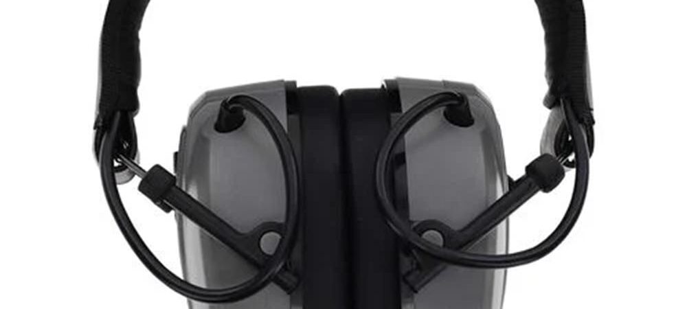 Smith & Wesson Sigma Electronic Ear Muffs 24dB Grey