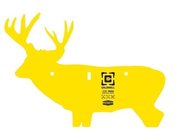 CaldwellAR500 33% Steel Deer Hanging Target Yellow