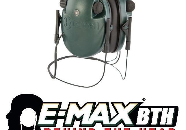 Caldwell E-Max Low Profile Behind the Head Electronic Hearing Protection