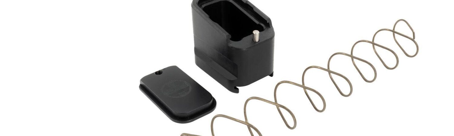 Shield Arms Handgun Magazine Extension +5/+4 for Glock 19/23 Black
