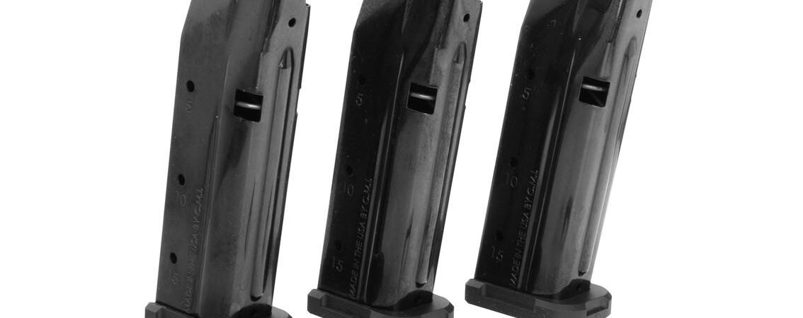 Shield Arms S15 Gen3 Magazine Combo Pack - 3/Pack + 1 Mag Release - Black