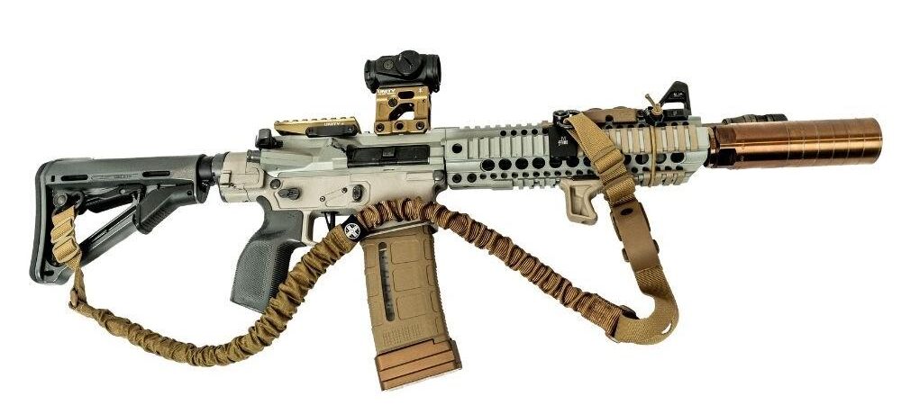 Shield Arms Mountain Partisan Sling Montana Mud with Kevlar Loops