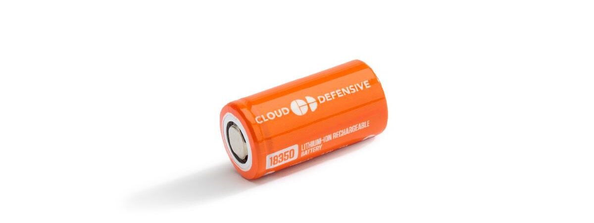 Cloud Defensive Branded Rechargeable 18350 Battery