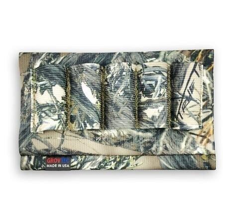 Grovtec Buttstock Cartridge Shell Holder Shotgun Open Style TrueTimber