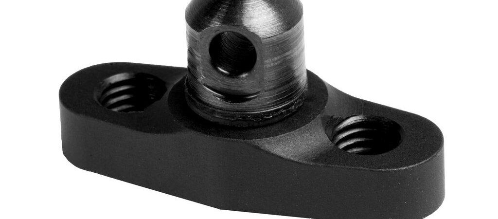 Grovtec Flanged Stud Mount Keymod Black
