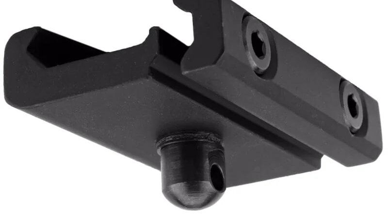 Grovtec BiPod Stud Rail Adaptor Black