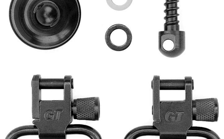 Grovtec Shotgun Locking Swivel Set for Remington 870 Express 12 ga Black