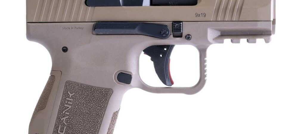 Canik Mete MC9 Handgun 9mm Luger 12 and 15rd Magazines (2) 3.18" Barrel FDE