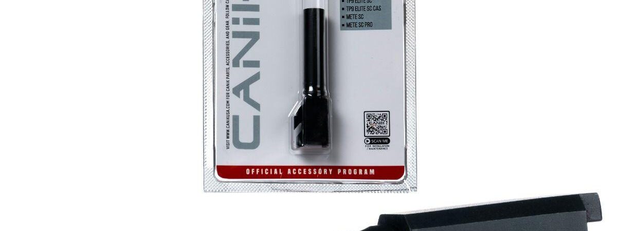 Canik Steel Drop in Barrel for Select 9mm Canik Pistols Sub Compact Fluted Black