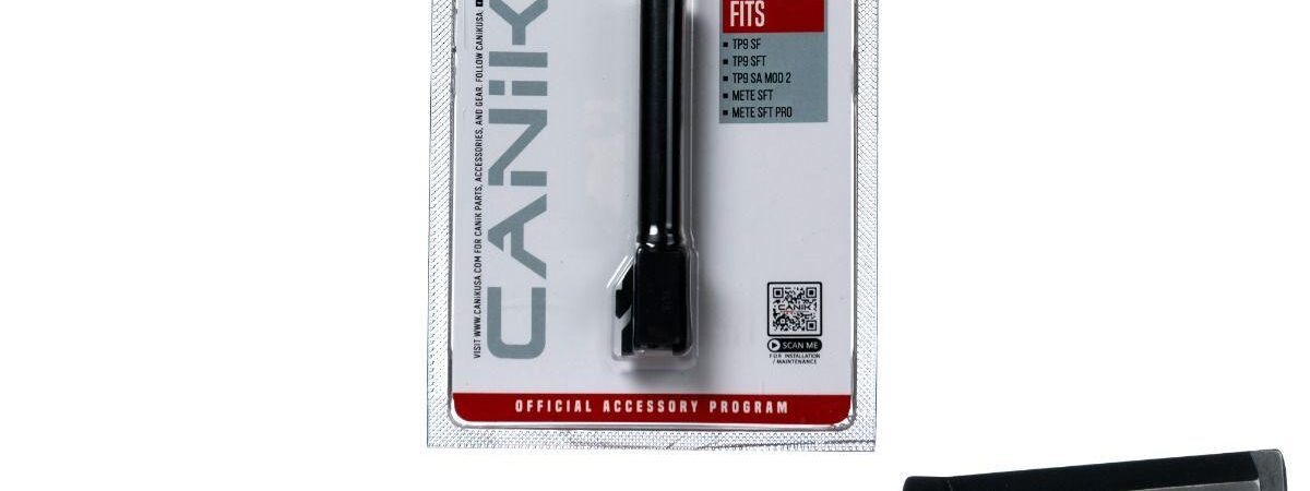 Canik Steel Drop in Barrel for Select Canik Pistols Full Size Black