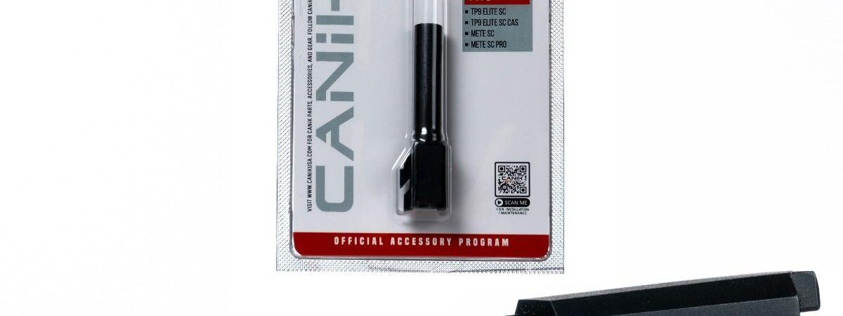Canik Steel Drop in Barrel for Select 9mm Canik Pistols Sub Compact Black