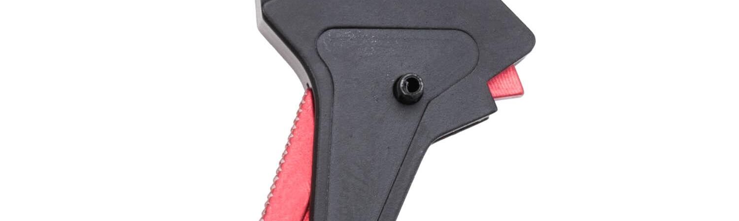 Canik Full Size Pistol Trigger for Select Models Flat Face Red