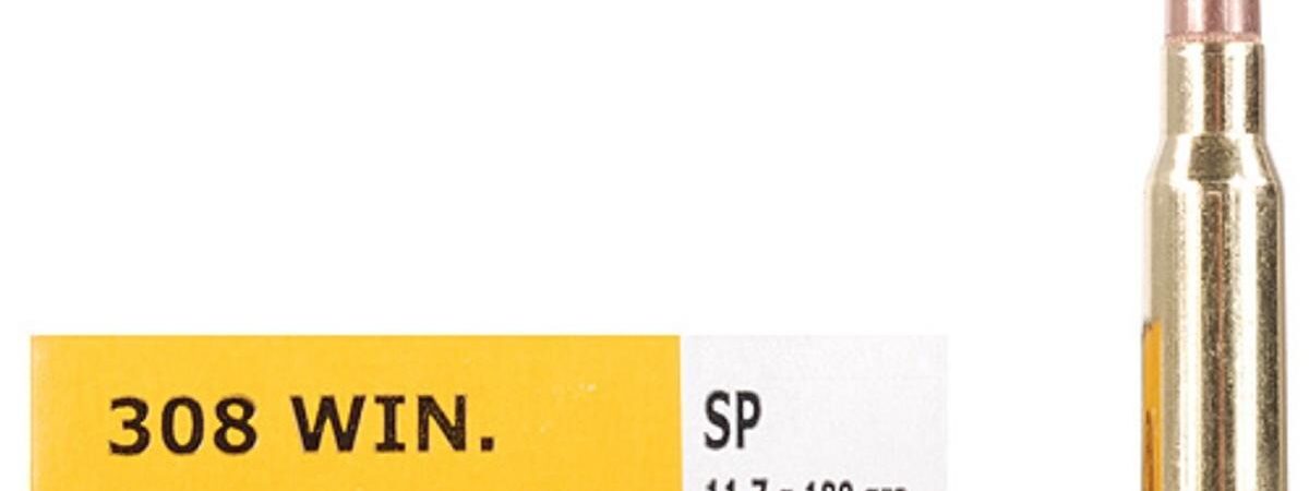 Sellier & Bellot Rifle Ammunition .308 Win 180 gr SP  - 20/box