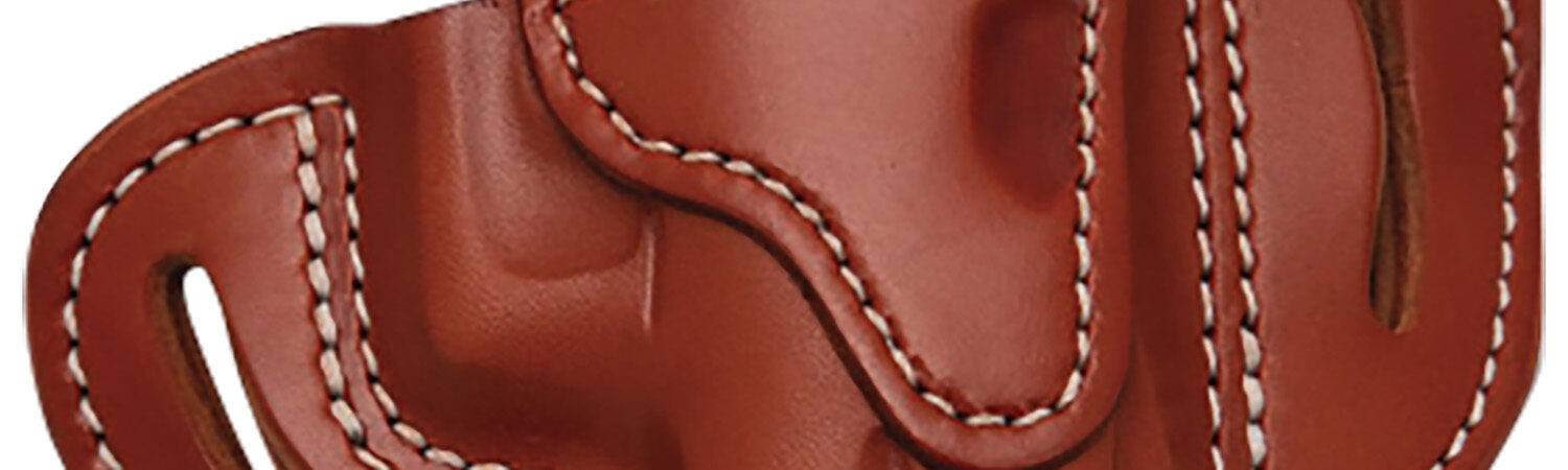 1791 Gunleather BHCCBRR BHC  OWB Size C Classic Brown Leather Belt Slide Compatible w/Glock 43/Sig P365/Walther PPK Right Hand