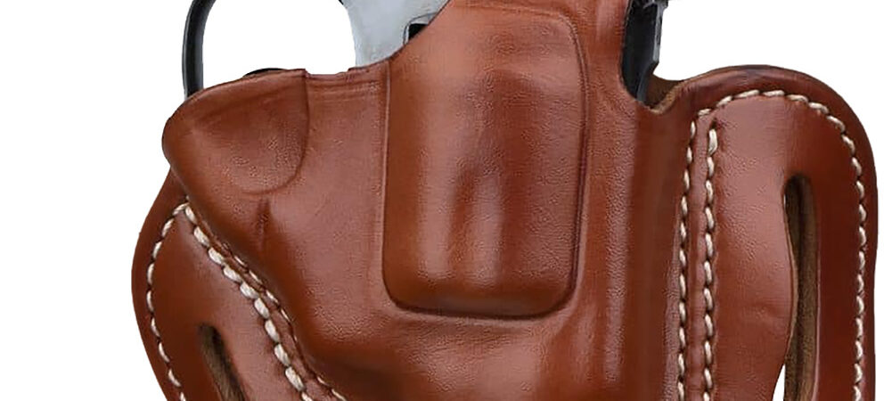 1791 Gunleather RVHX2CBRR RVHX-2 OWB Size 02 Classic Brown Leather Fits Up to 4" Barrel, K/L-Frame, Belt Slide Right Hand