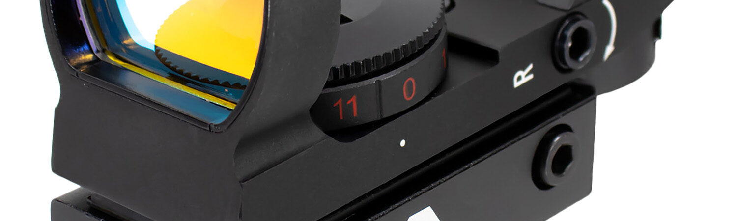 Aim Sports RT401 Reflex Sight Classic Edition Matte Black 1x34mm Red Multi Reticle