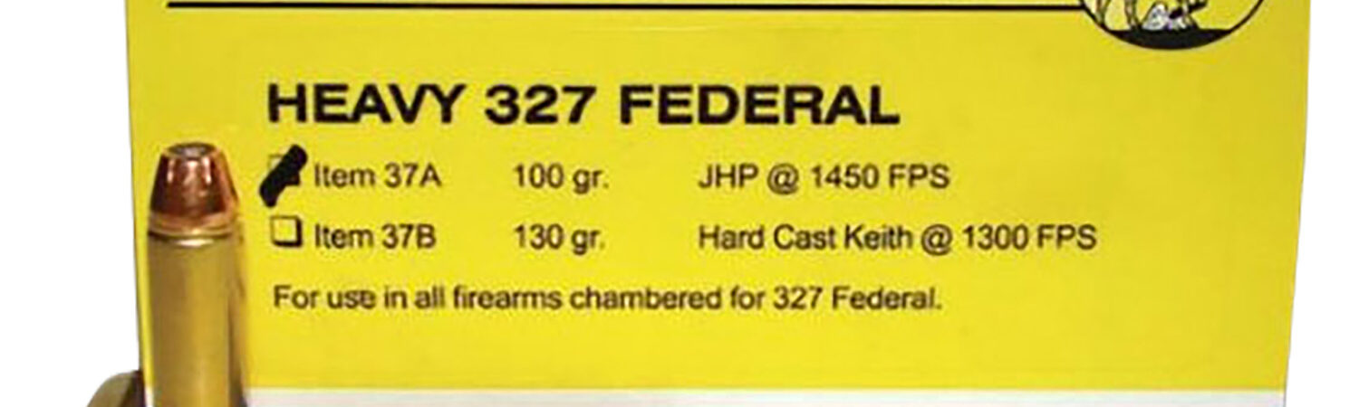Buffalo Bore Ammunition 37A20 Heavy Strictly Business 327Federal Mag 100gr Jacket Hollow Point 20 Per Box/12 Case