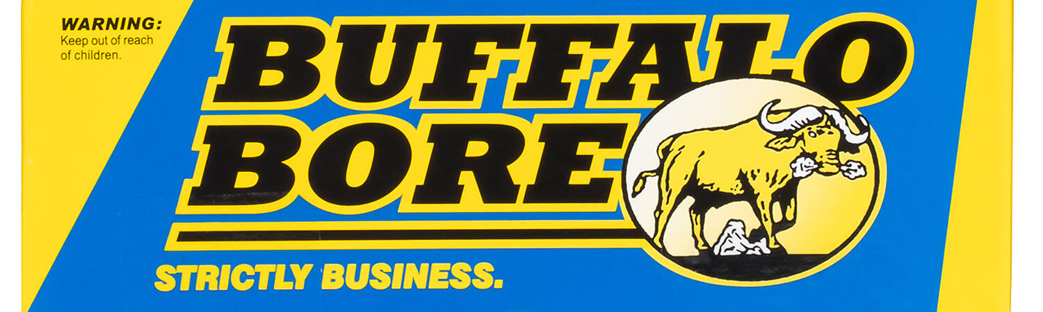 Buffalo Bore Ammunition 24L20 Outdoorsman Strictly Business 9mmLuger 147gr Hard Cast Flat Nose 20 Per Box/12 Case