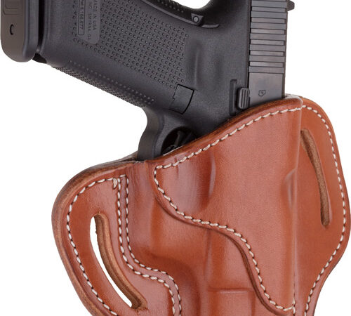 1791 BH2.3 BELT HOLTR OWB MULT - FIT RH 1911 5" W/ RAILS BROWN