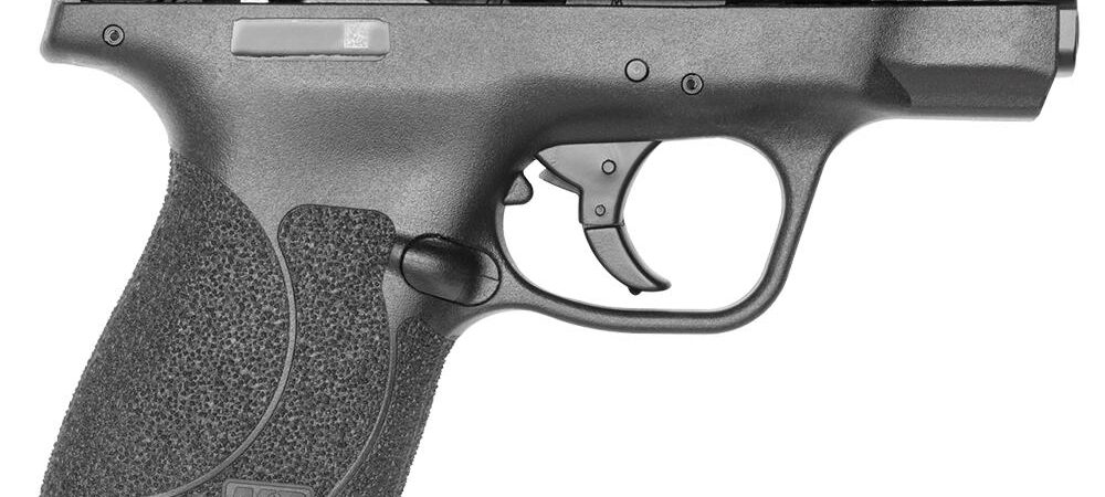 Smith & Wesson M&P 40 Shield M2.0 Handgun .40 S&W 7rd Magazine 3.1" Barrel Black No Thumb Safety