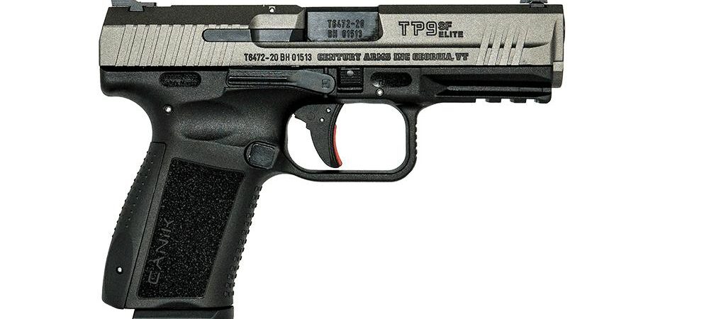 Canik TP9SF Elite Handgun 9mm Luger 15rd Magazines (2) 4.19" Barrel Tungsten Grey