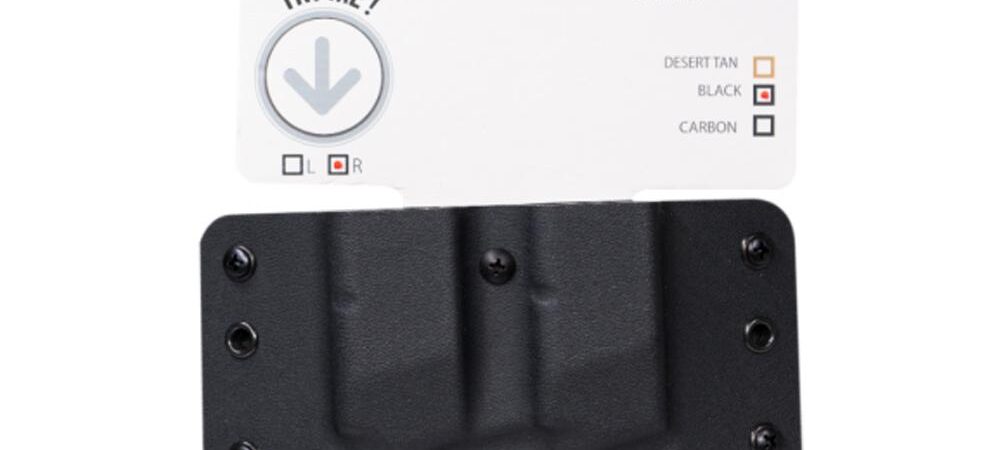 Canik Double Magazine Carrier Black for all Double STack 9mm/.40 Cal Magazines