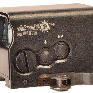 AimShot HGELITECGREE HG Elite Black Anodized 1 x 34mm 2 MOA Green Dot/65 MOA Circle