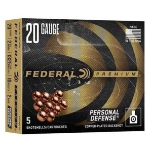 FEDERAL 20 GA 2.75 IN 2 BUCK W/FLITE CONTROL 5 RD/BX 10 BX/CS