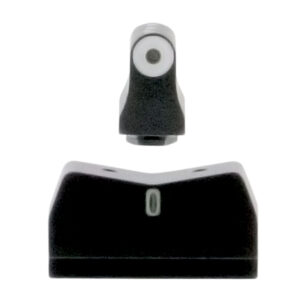 XS Sights GL0004S5 DXT Big Dot Night Sights fits Glock  Black | Green Tritium White Outline Front Sight Green Tritium White Outline Bar Rear Sight