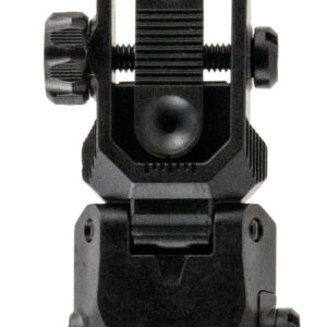 Kriss USA DARSBL00 Defiance Rear Flip-Up Black AR-15 Low Profile Steel