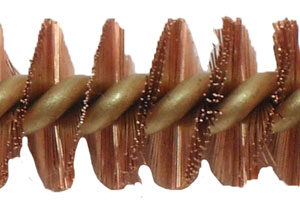Pro-Shot 223BC Chamber Brush .17 - .22 Rimfire/ .223 Centerfire Cal Rifle 8-32" Thread Bronze Bristles Brass Core