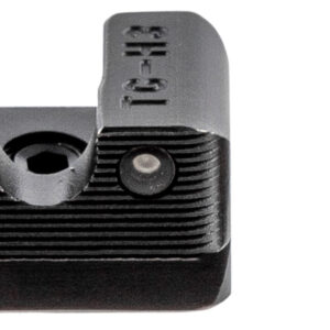 TruGlo TG231Z1C Tritium Pro  Black | Green Tritium Orange Outline Front Sight Green Tritium Rear Sight