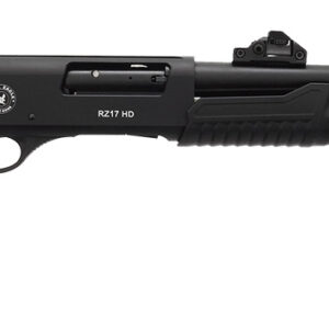 Silver Eagle Arms RZ17HD RZ17 Home Defense 12 Gauge Pump 3" 4+1 18.50" Chrome Lined Steel Black Vent Rib Barrel, MobilChoke, Black Steel Receiver, Fixed Black Synthetic Stock
