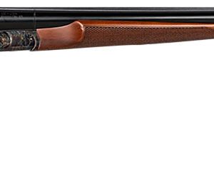 CZ-USA 06407 Sharp-Tail 410 Gauge 3" 2rd 28" Black Hard Chrome Side-by-Side Barrel, Color Case Hardened Metal Finish, Turkish Walnut Stock Includes IC & M Chokes