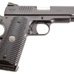 Wilson Combat ACPCOM9 ACP Commander 9mm Luger 10+1 4.25" Stainless Match Grade Barrel, Black Serrated Carbon Steel Slide, Black Armor-Tuff Carbon Steel Frame w/Beavertail, Black G10 Eagle Claw Grip