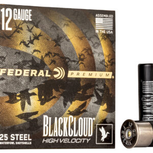 Federal PWBXH1434 Black Cloud FS High Velocity 12Gauge 3" 1 1/8oz 4Shot 25 Per Box/10 Case