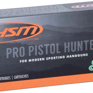HSM 500SW9N Pro Pistol 500 S&W Mag 400 gr Jacketed Soft Point 20 Per Box/ 25 Case