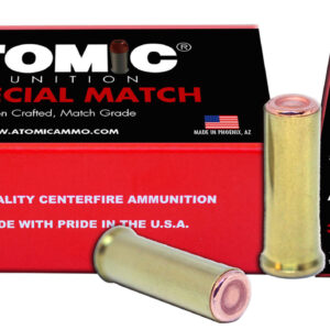 Atomic Ammunition 00449 Match Precision Craft 38Special 148gr Hollow Base Wadcutter 50 Per Box/10 Case