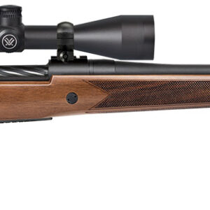 Mossberg 28127 Patriot 7mm Rem Mag Caliber with 3+1 Capacity, 24" Threaded/Fluted Barrel, Matte Blued Metal Finish & Walnut Stock Right Hand (Full Size) Includes Vortex Crossfire II 3-9x40mm Scope