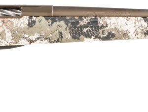 Tikka JRTXVW340 T3x Lite 270 WSM 3+1 24.30" Midnight Bronze Cerakote Fluted Threaded Barrel, Drilled & Tapped Steel Receiver, Veil Wideland Fixed Synthetic Stock, Black Interchangeable Backstrap Grip