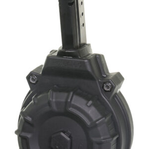ProMag DRMA15 Standard 50rd Drum 9mm Luger Fits S&W M&P Shield Black DuPont Zytel Polymer