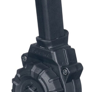 ProMag DRMA35 Standard 30rd Drum 9mm Luger Compatible w/ Glock 43X/48 Black DuPont Zytel Polymer