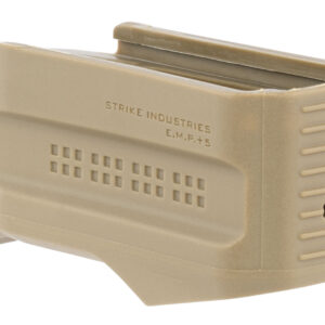 Strike Industries EMP+5FDE Enhanced Magazine Plate made of Polymer with Flat Dark Earth Finish for Magpul PMAG Gen M3 (Adds 5rds)