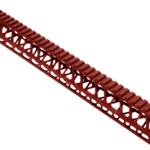 TIMBER CREEK OUTDOOR INC ME15HGR Enforcer Handguard AR-15 Red Anodized Aluminum 15" Picatinny/M-LOK
