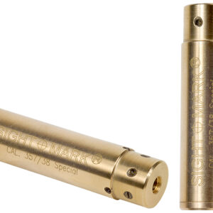 Sightmark SM39018 Boresight Red Laser for 38 Special/357 Mag Brass Includes Battery Pack & Carrying Case